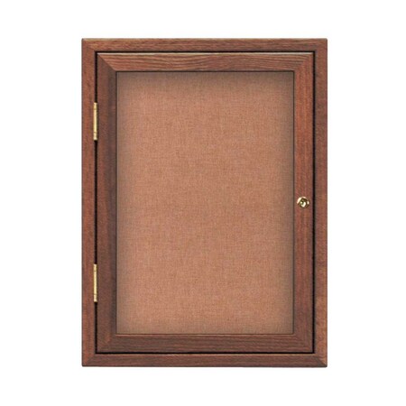 United Visual Products Sliding Glass Door Radius Letterboard, 72"x48", White/Blue UV9023ACS-WHITE-BLUE